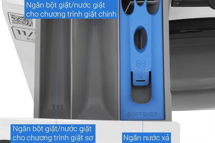 Máy Giặt Sấy Electrolux Inverter Giặt 11Kg Sấy 7Kg EWW1123P5WC&nbsp;